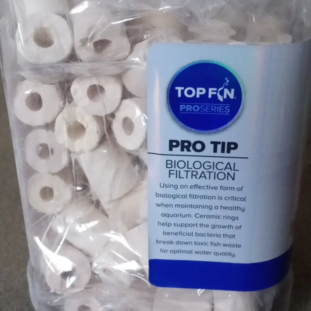 New! TOP FIN Ceramic Rings Filtrate - For Pro Series Canister Filters
